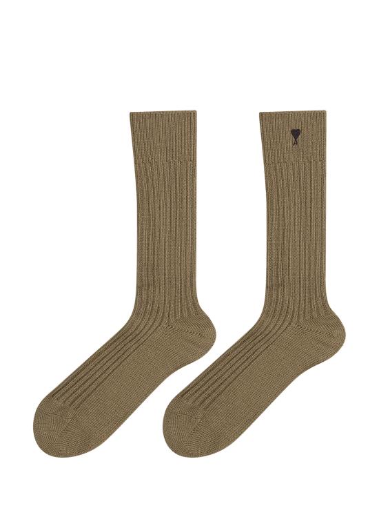 25FW 아미 양말 H25USC615AK0007 298H25 BRONZE - AMI