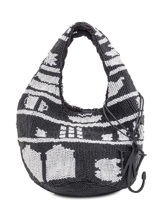 25FW JW앤더슨 토트백 HB0744FA0470 901 BLACK WHITE