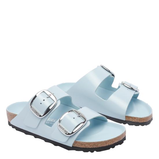 25FW 버켄스탁 샌들 1030374 SHINE BLUE Blue - BIRKENSTOCK