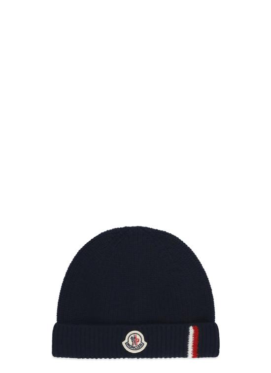 25FW [키즈] 몽클레어 모자 951 3B00013 B M1241742 Blue