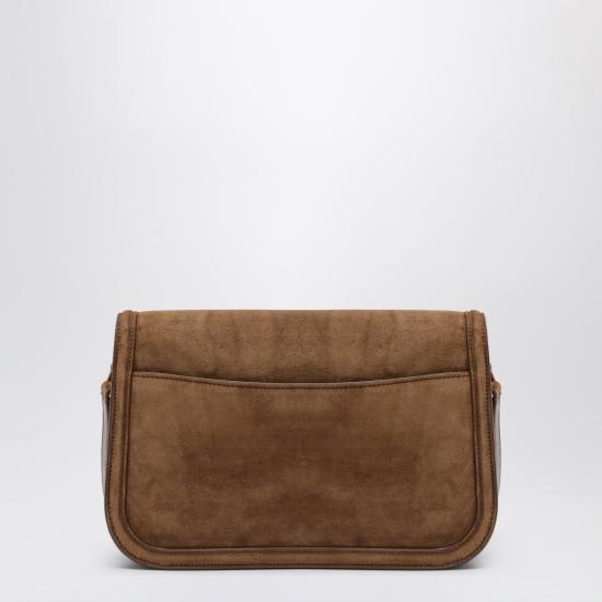 25FW 생로랑 스웨이드 솔페리노 스몰백 8323301U80W Brown - SAINT LAURENT
