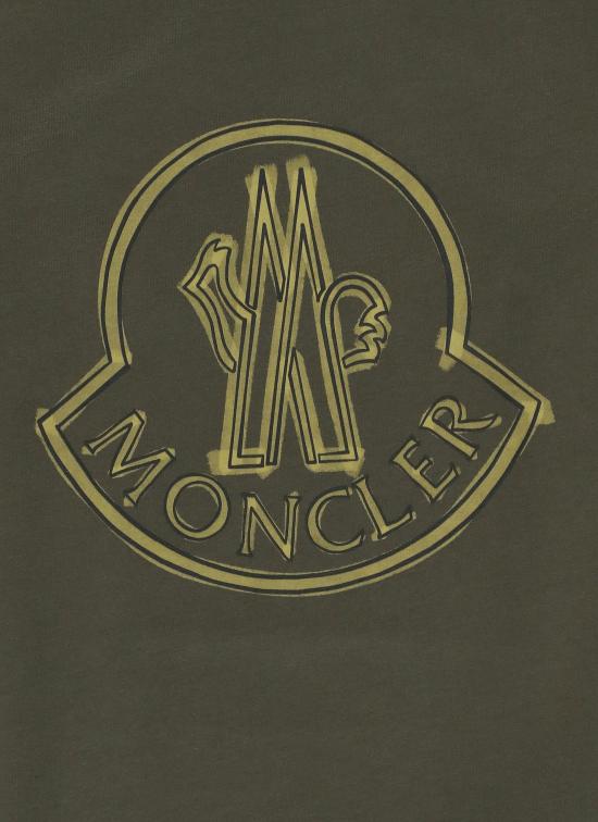 25FW [키즈] 몽클레어 티셔츠 954 8C00026 89AFV830 Green - MONCLER
