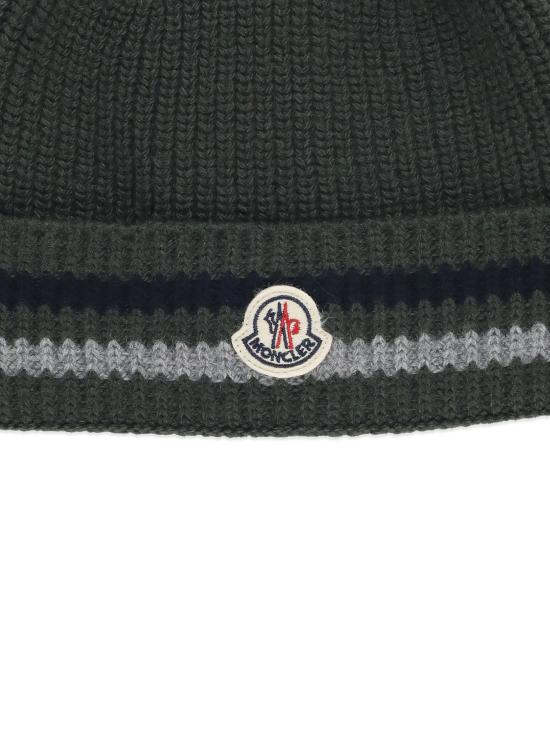 25FW [키즈] 몽클레어 모자 954 3B00024 M1241842 Green - MONCLER
