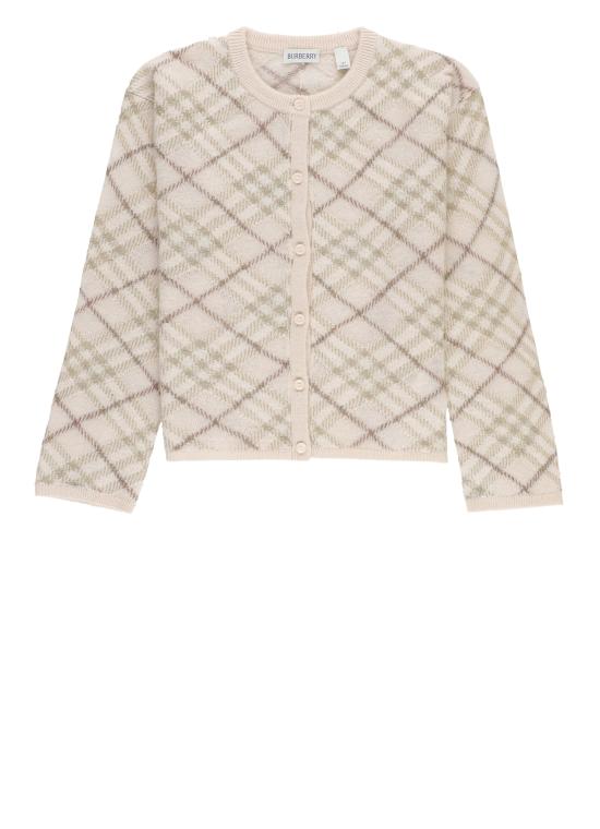25FW [키즈] 버버리 가디건 8109469 KG5 BETHANE SPKL C NC2535 Pink