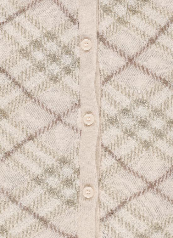 25FW [키즈] 버버리 가디건 8109469 KG5 BETHANE SPKL C NC2535 Pink - BURBERRY