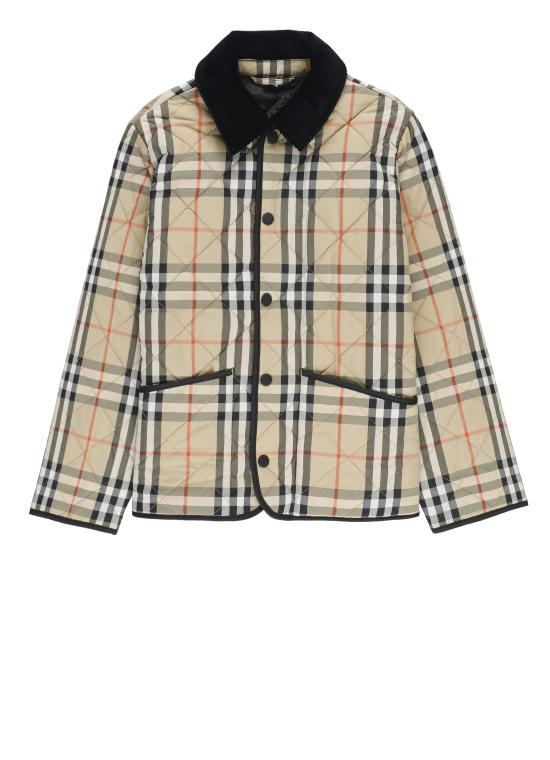 25FW [키즈] 버버리 캐주얼 자켓 8108500 KB6 MILO CHECKB9368 Beige