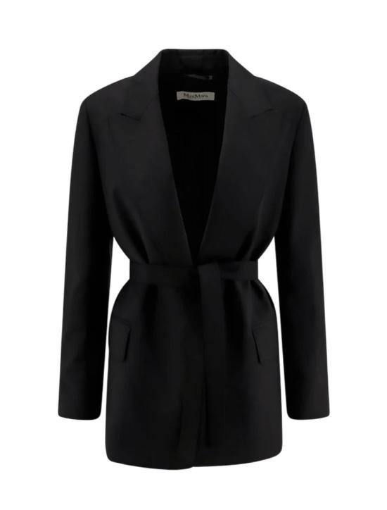 25FW 막스마라 탈렌토 드레이프 블레이저  2521046101600004 Black