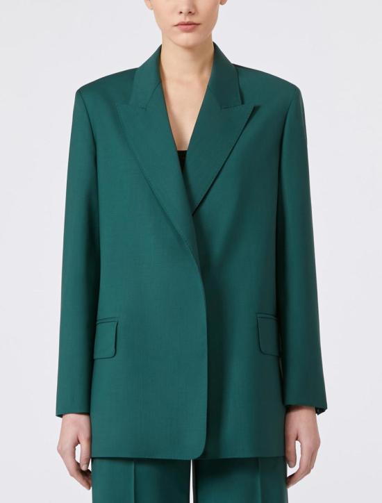 25FW 막스마라 탈렌토 드레이프 블레이저  2521046101600007 Green - MAX MARA