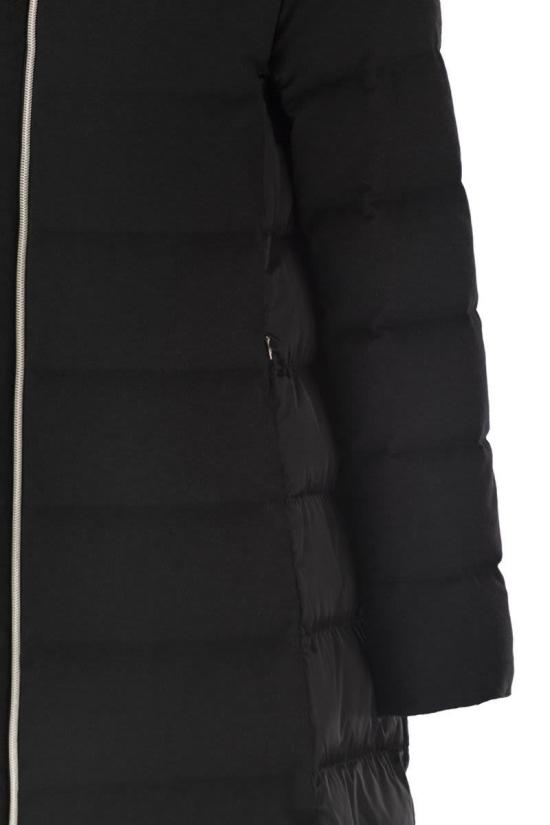 25FW 에르노 캐시미어 실크 새틴 롱 재킷  PI002175D38087 9300 Black - HERNO