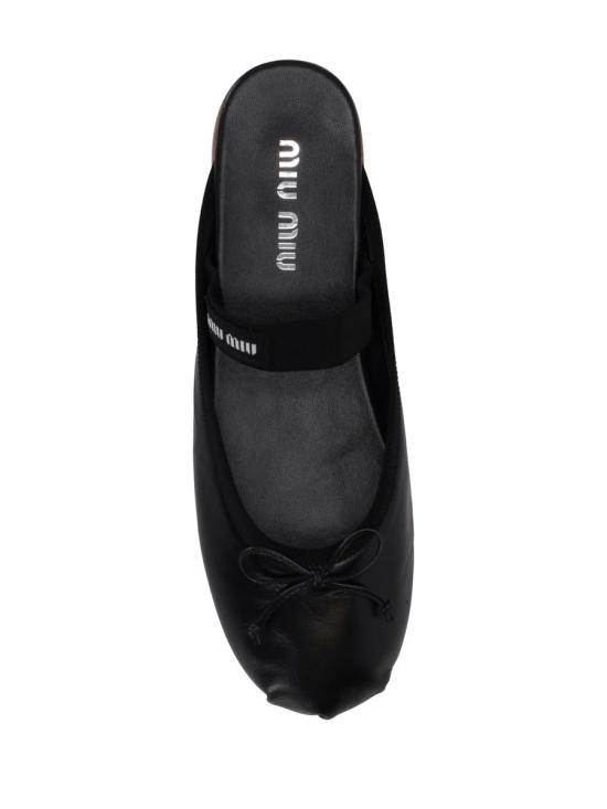 25FW 미우미우 샌들 5F451EF005XUU F0002 NERO Black - MIU MIU