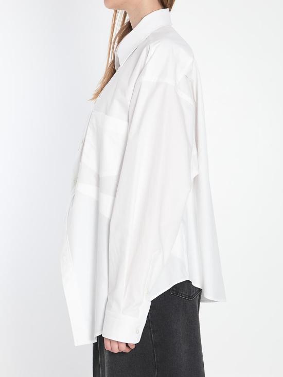 25FW 발렌시아가 블라우스 5134144 814101 TNM60 9000 WHITE - BALENCIAGA