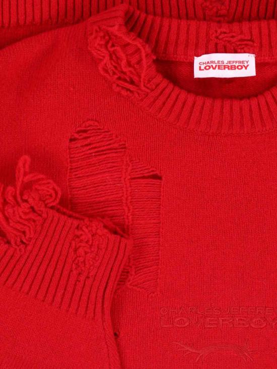25FW 찰스 제프리 러버보이 스웨터 052090102RED - CHARLES JEFFREY LOVERBOY