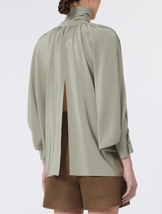 25FW 막스마라 블라우스 2521116081600027 VERDE SALVIA - MAX MARA