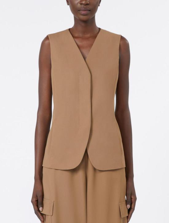 25FW 막스마라 베스트 2521156031600003 BROWN - MAX MARA