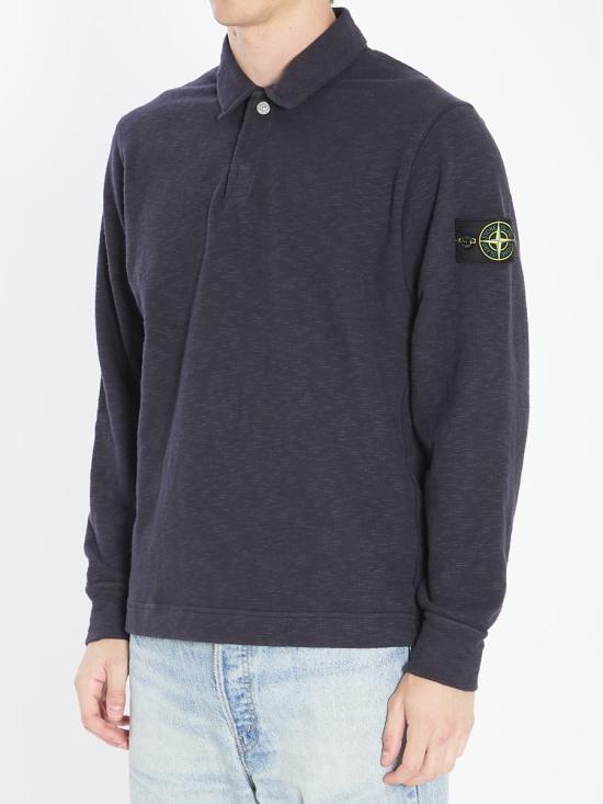 25FW 스톤 아일랜드 긴팔 셔츠 4426679 K2S156100054 S0238 V0026 BLUE - STONE ISLAND