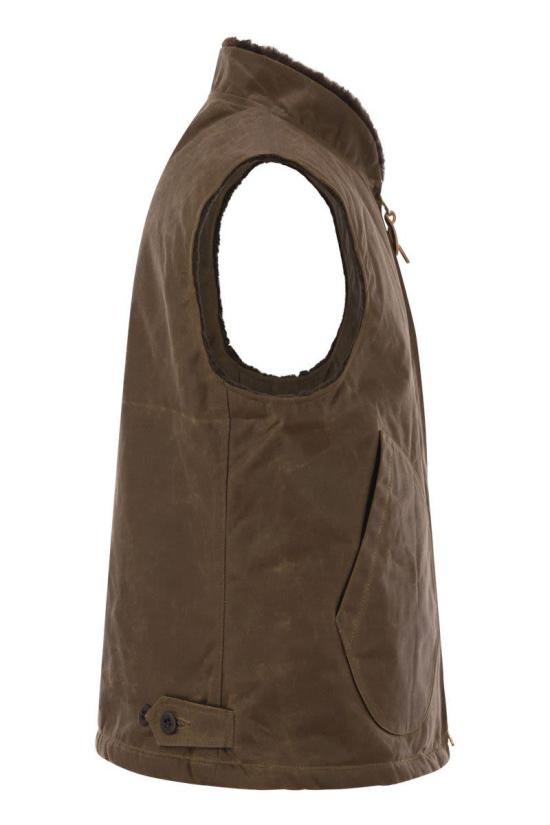 25FW 마니팟투라 체카렐리 베스트 7916WX DARK TAN BROWN - MANIFATTURA CECCARELLI