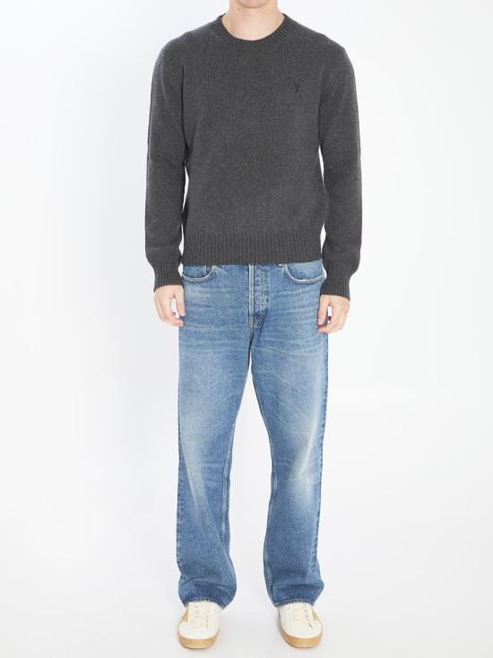 25FW 아미 스웨터 5317141 HKS830 005 020 GREY - AMI