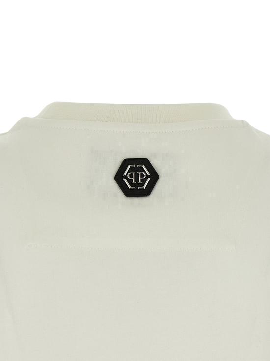 25FW 필립 플레인 반팔 티셔츠 FAECMTK8484PJY002N01OF - PHILIPP PLEIN