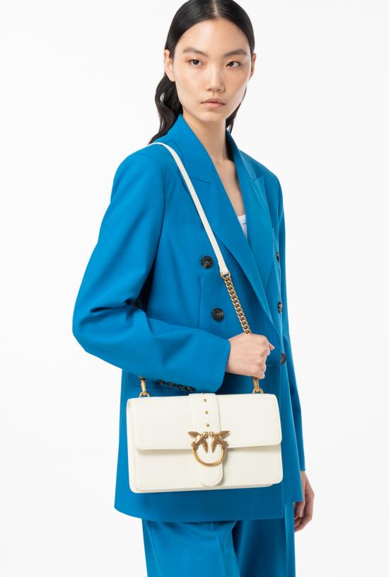 25FW 핑코 숄더백 100053A0F1 Z14Q Ivory - PINKO