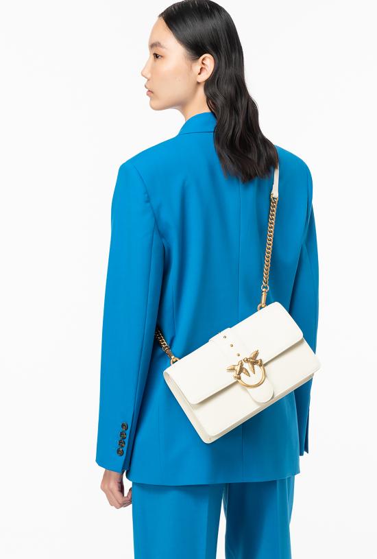 25FW 핑코 숄더백 100053A0F1 Z14Q Ivory - PINKO