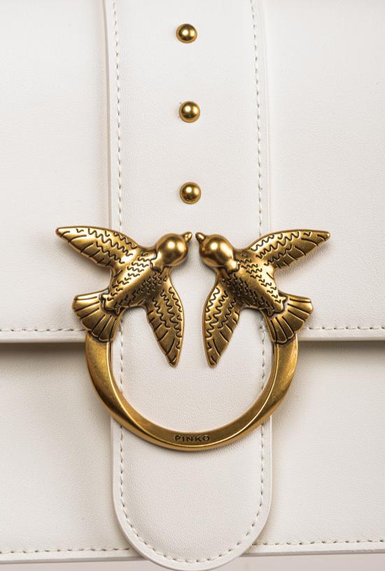 25FW 핑코 숄더백 100053A0F1 Z14Q Ivory - PINKO