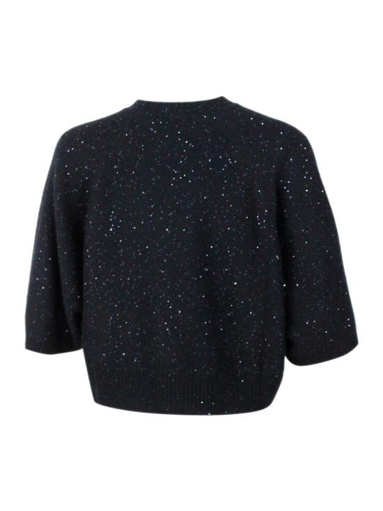 25FW 파비아나 필리피 스웨터 MAD214F067D296 825 Black - FABIANA FILIPPI