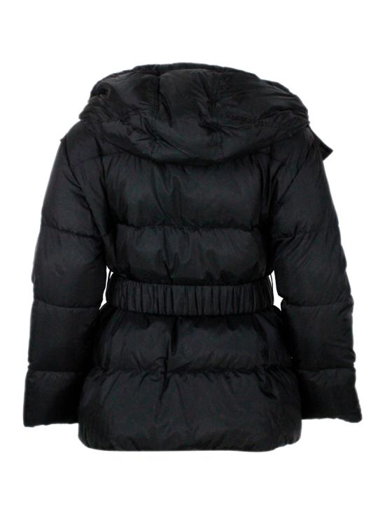 25FW 에르마노 설비노 숏패딩 D350A312 AFV95708 Black - ERMANNO SCERVINO