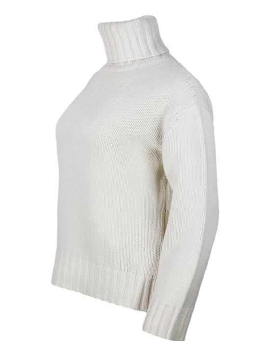 25FW 파비아나 필리피 터틀넥 MAD214F111N128 25 Cream - FABIANA FILIPPI