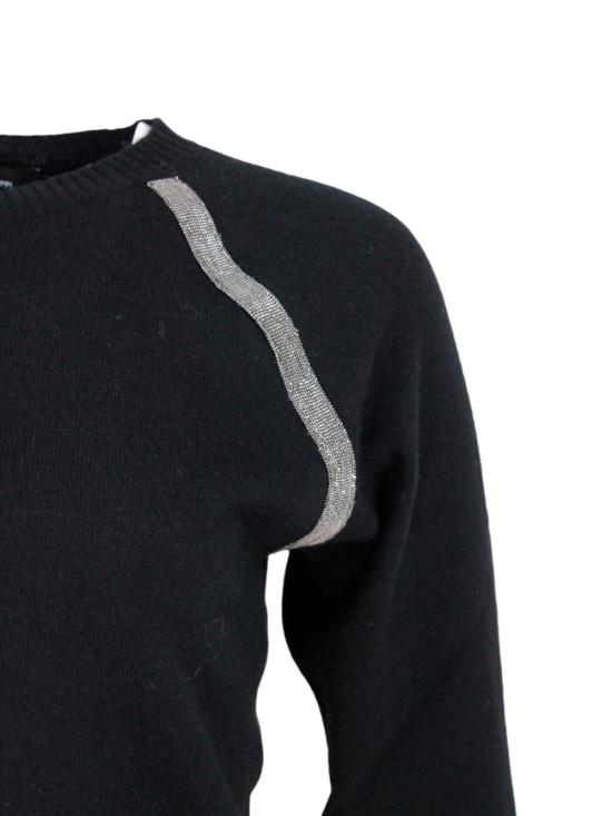 25FW 파비아나 필리피 버튼업 카디건  MAD223F375H740 825 Black - FABIANA FILIPPI