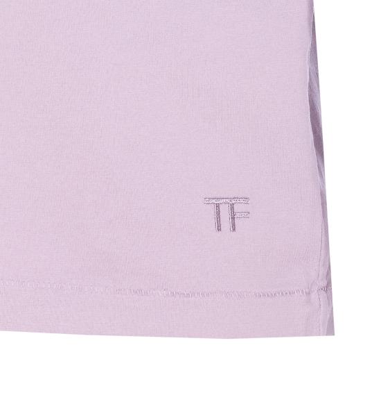 25FW 톰포드 반팔 티셔츠 JCS024 JMC085GV468 Purple - TOMFORD
