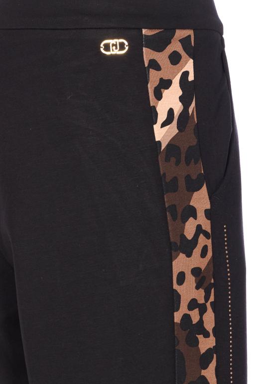 25FW 리우조 스트레이트 팬츠 TF5223JS182 M9705 Black - LIU JO