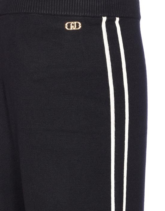 25FW 리우조 스트레이트 팬츠 TF5029MS49I 03N66 Black - LIU JO