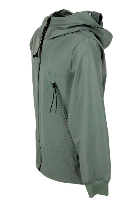 25FW [키즈] 씨피 컴퍼니 자켓 14CKOW001B 648 Green - C.P. COMPANY