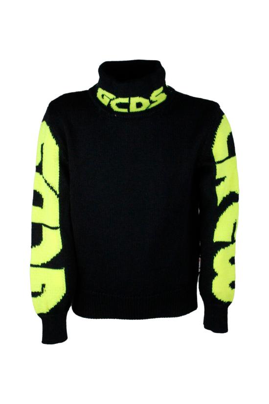 25FW [키즈] 지씨디에스 터틀넥 니트 025787 110 Black