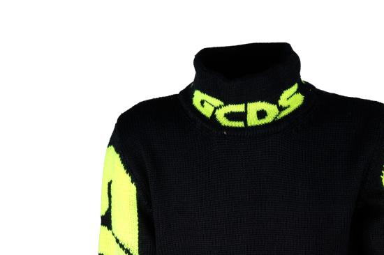 25FW [키즈] 지씨디에스 터틀넥 니트 025787 110 Black - GCDS