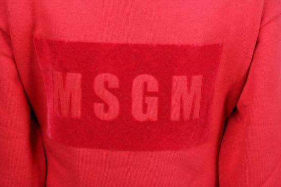 25FW [키즈] 엠에스지엠 니트/스웻셔츠 MS028708 040 Red - MSGM