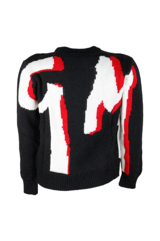 25FW [키즈] 엠에스지엠 니트/스웻셔츠 025079 110 Black - MSGM