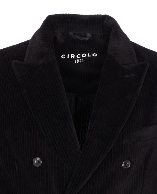 25FW 치르콜로1901 수트 자켓 CN49632 G0001 Black - CIRCOLO 1901
