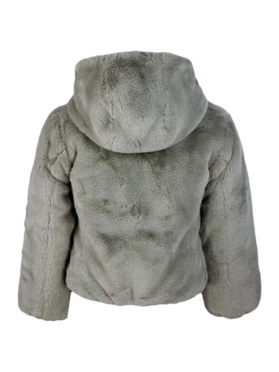 25FW [주니어] 세이브더덕 패딩 J33540GFURY17 40019 Greige - SAVE THE DUCK