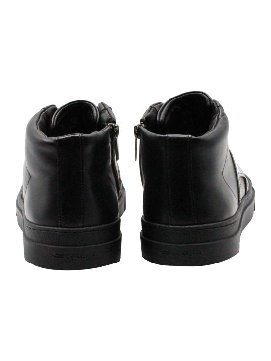 25FW 산토니 스니커즈 MBGT22025NEORGON G62 Blackgrey - SANTONI