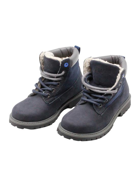 25FW [키즈] 알마니 미들 부츠 4055237A060 001 Blue