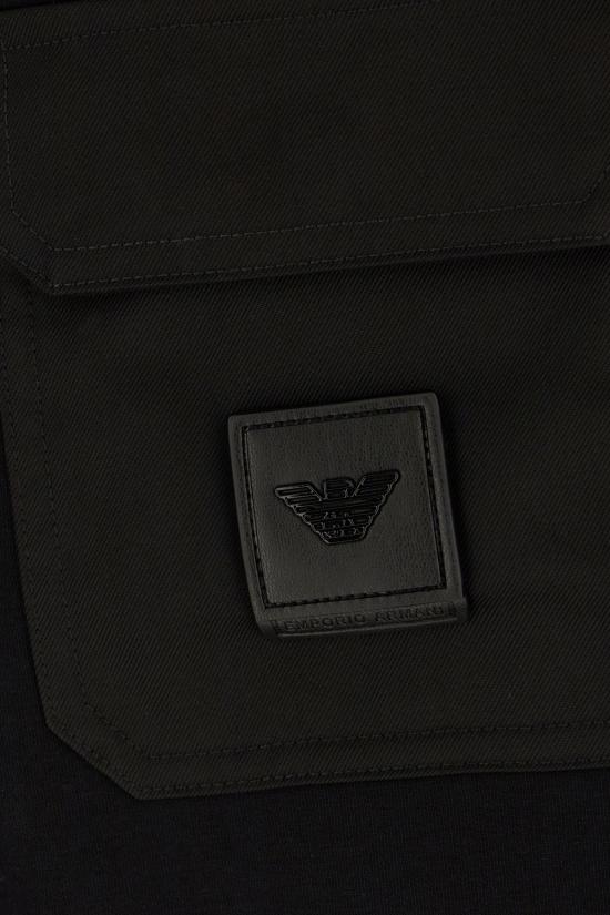 25FW 엠포리오 아르마니 긴팔 티셔츠 EM002925AF10013 UC001 BLACK BEAUTY - EMPORIO ARMANI