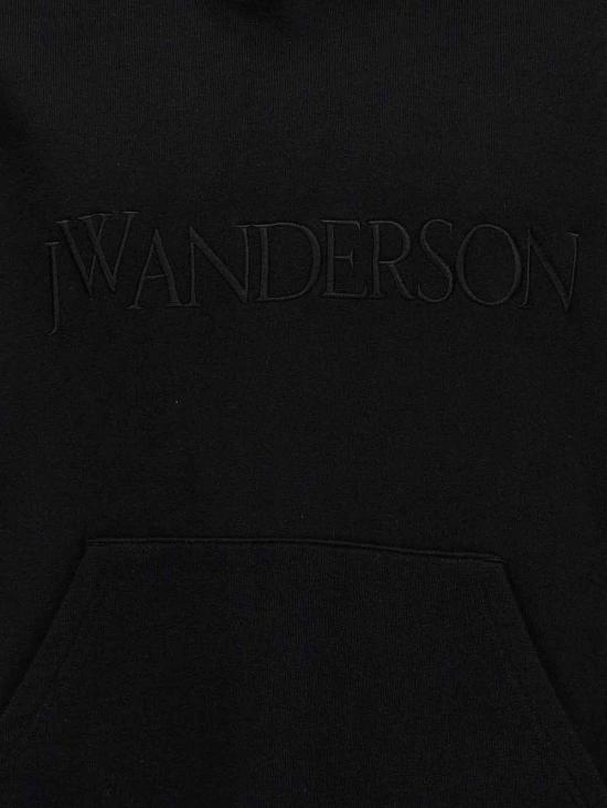  JW앤더슨 후드 티셔츠 JW0163PG0861999 Black - JW ANDERSON