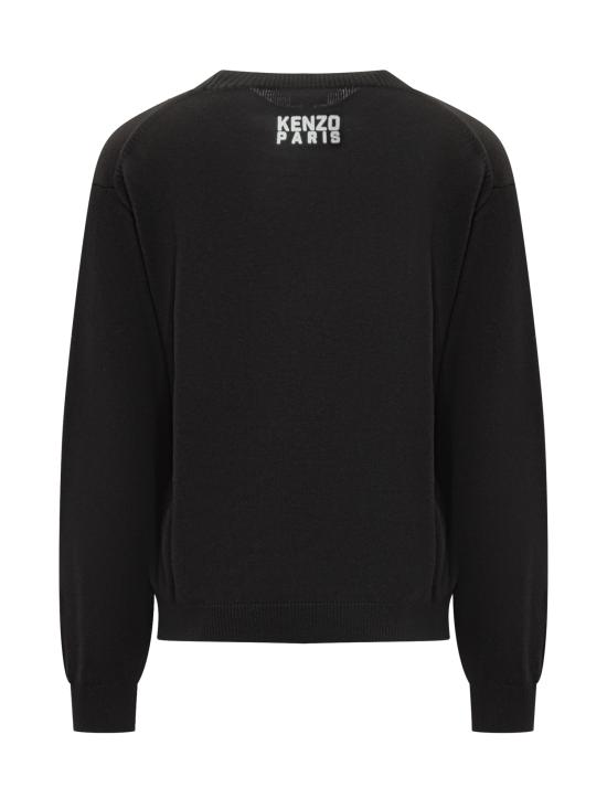 25FW 겐조 스웨터 FF65PU7503LI 99J BLACK - KENZO