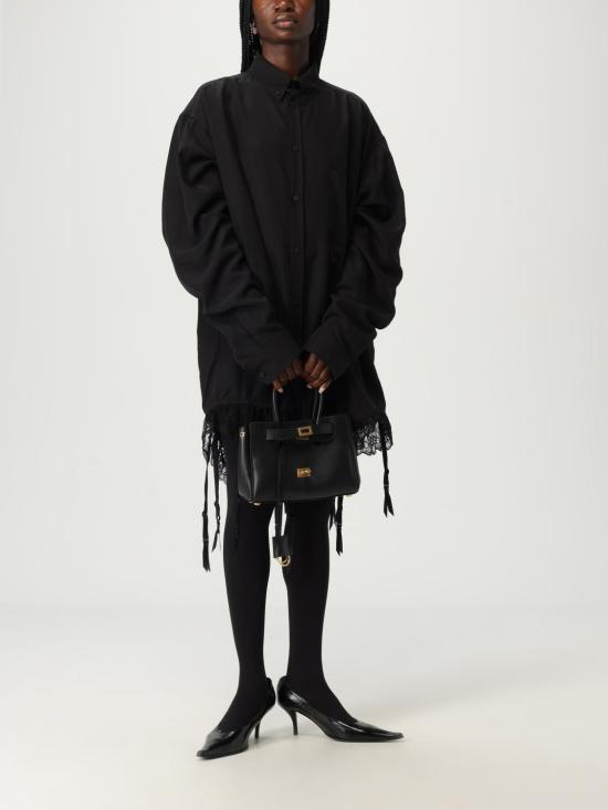 25FW 발렌시아가 셔츠 831656TRO37 1000 Black - BALENCIAGA