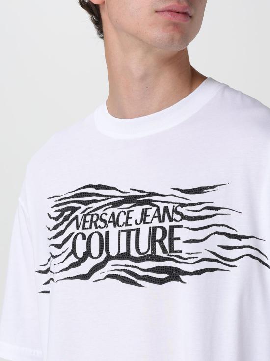 25SS 베르사체 반팔 티셔츠 78GAH6L1J0001 003 White - VERSACE