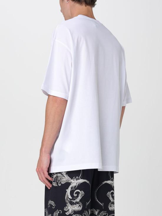 25SS 베르사체 반팔 티셔츠 78GAH6L1J0001 003 White - VERSACE