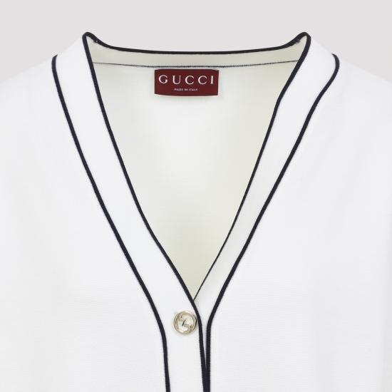 25SS 구찌 가디건 811946XKEHH 9034 WHITEBLUE - GUCCI