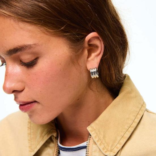  록산느 애슐린 이어링 록샌 애슐린 트리플 튜브 허기 - ROXANNE ASSOULIN