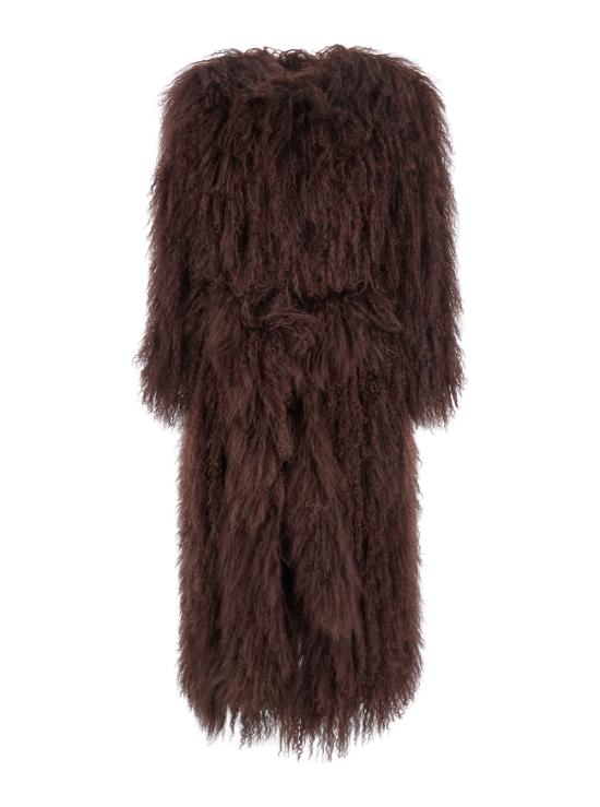 25FW 누메로 10 코트 LONGLAVINIABROWN Brown